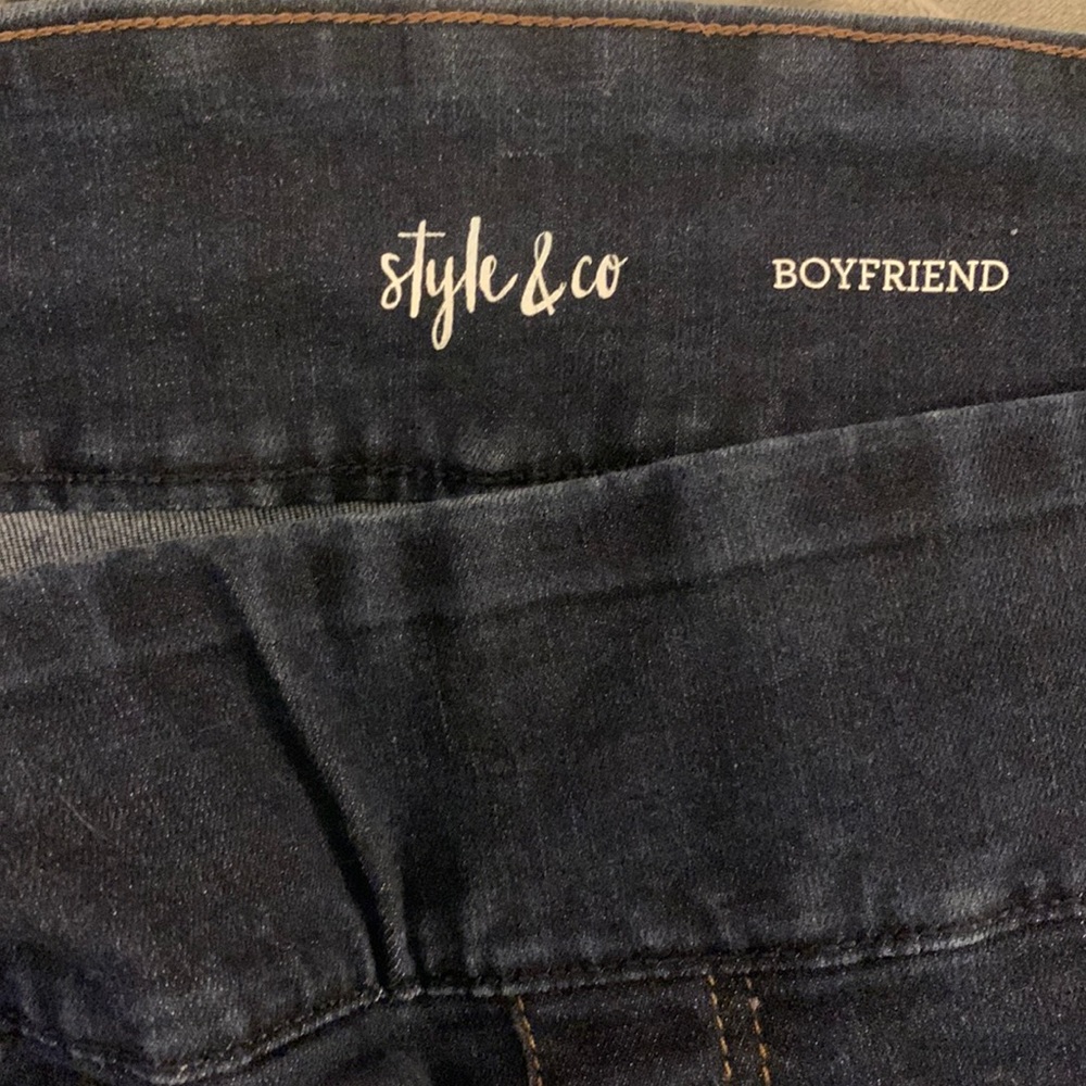 Style & co boyfriend jeans